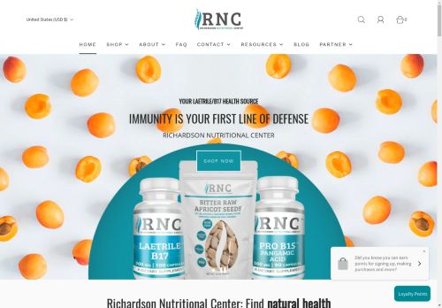 Richardson Nutritional Center (RNC Store)